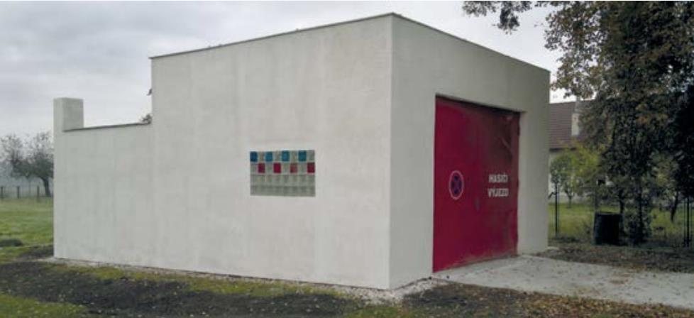 Původní zázemí hasičské zbrojnice