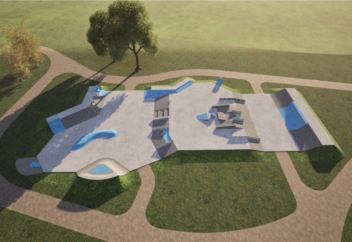 Pozemky pro skatepark